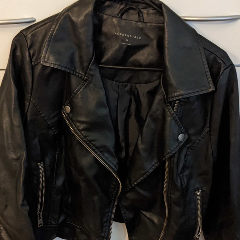 Aeropostale Faux leather jacket